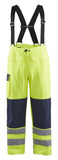 Blaklader Werkbroeken 13132022 fluo geel-marineblauw(3389)
