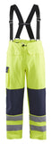 Blaklader Werkbroeken 13132022 fluo geel-marineblauw(3389)