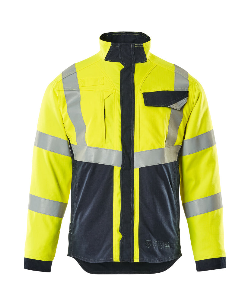 Mascot Multisafe Jassen 13809-216 Biel Multinorm fluo geel-donker marineblauw(17010)