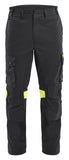 Blaklader Vlamvertragend Multinorm Inherent Werkbroeken 14171512 zwart-fluo geel(9933)