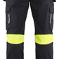 Blaklader Vlamvertragend Multinorm Werkbroeken 14181512 Inherent vlamwerend antistatisch reflectie zwart-fluo geel(9933)