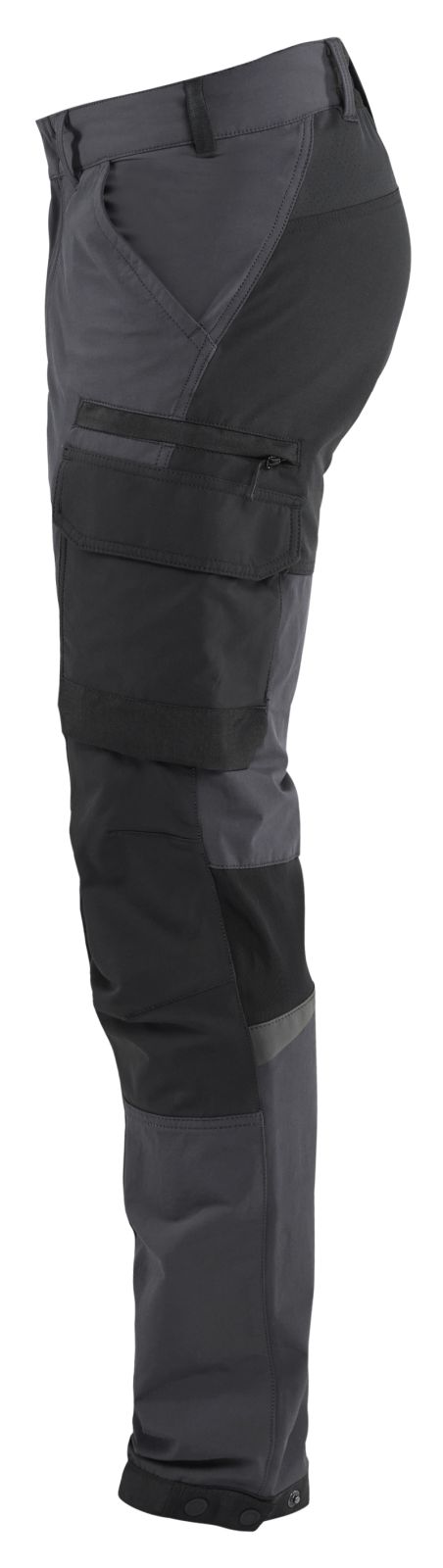 Blaklader Broeken 14221645 midden grijs-zwart(9699)