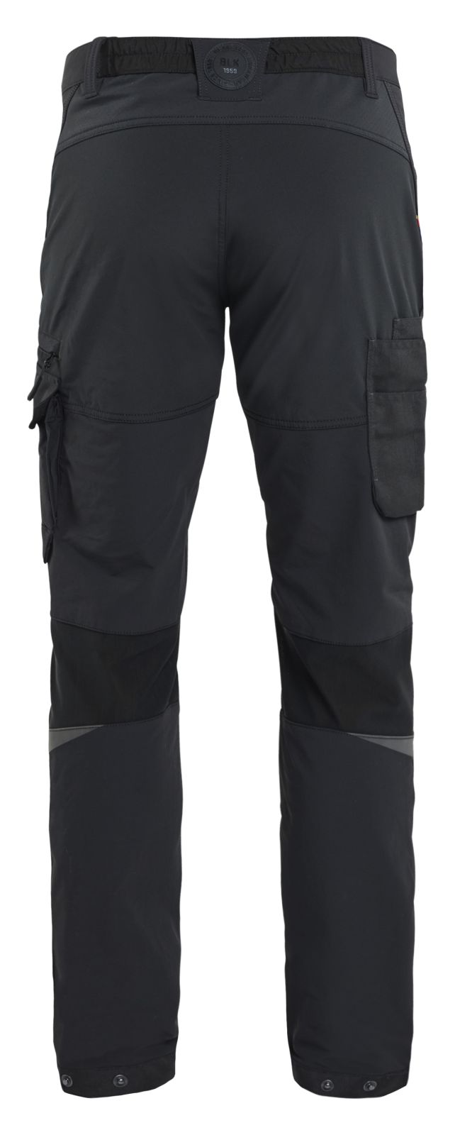 Blaklader Broeken 14221645 zwart-donkergrijs(9998)