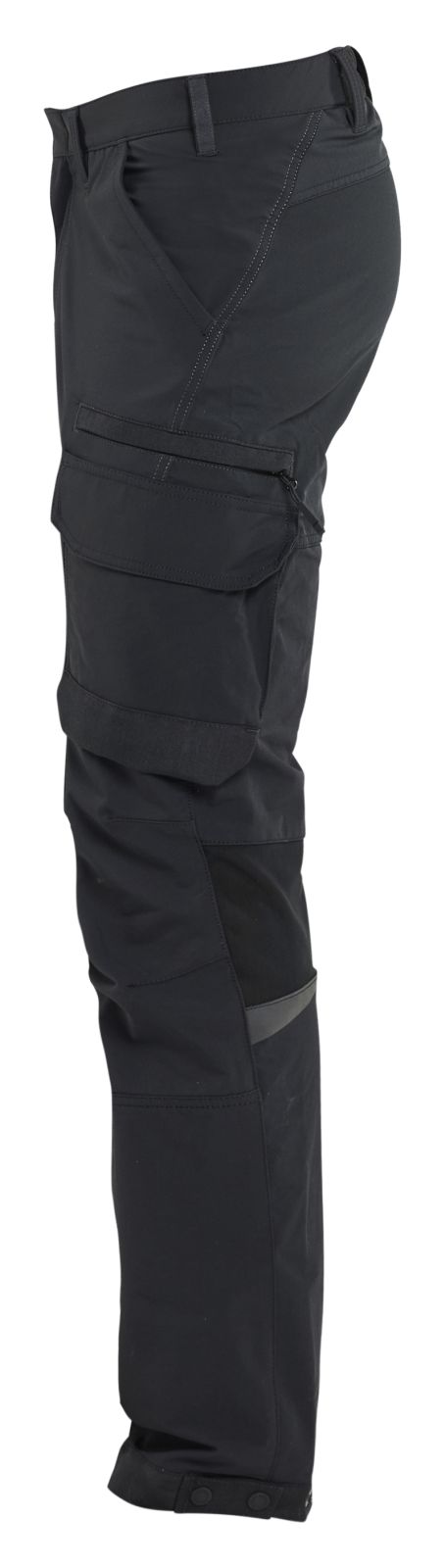 Blaklader Broeken 14221645 zwart-donkergrijs(9998)