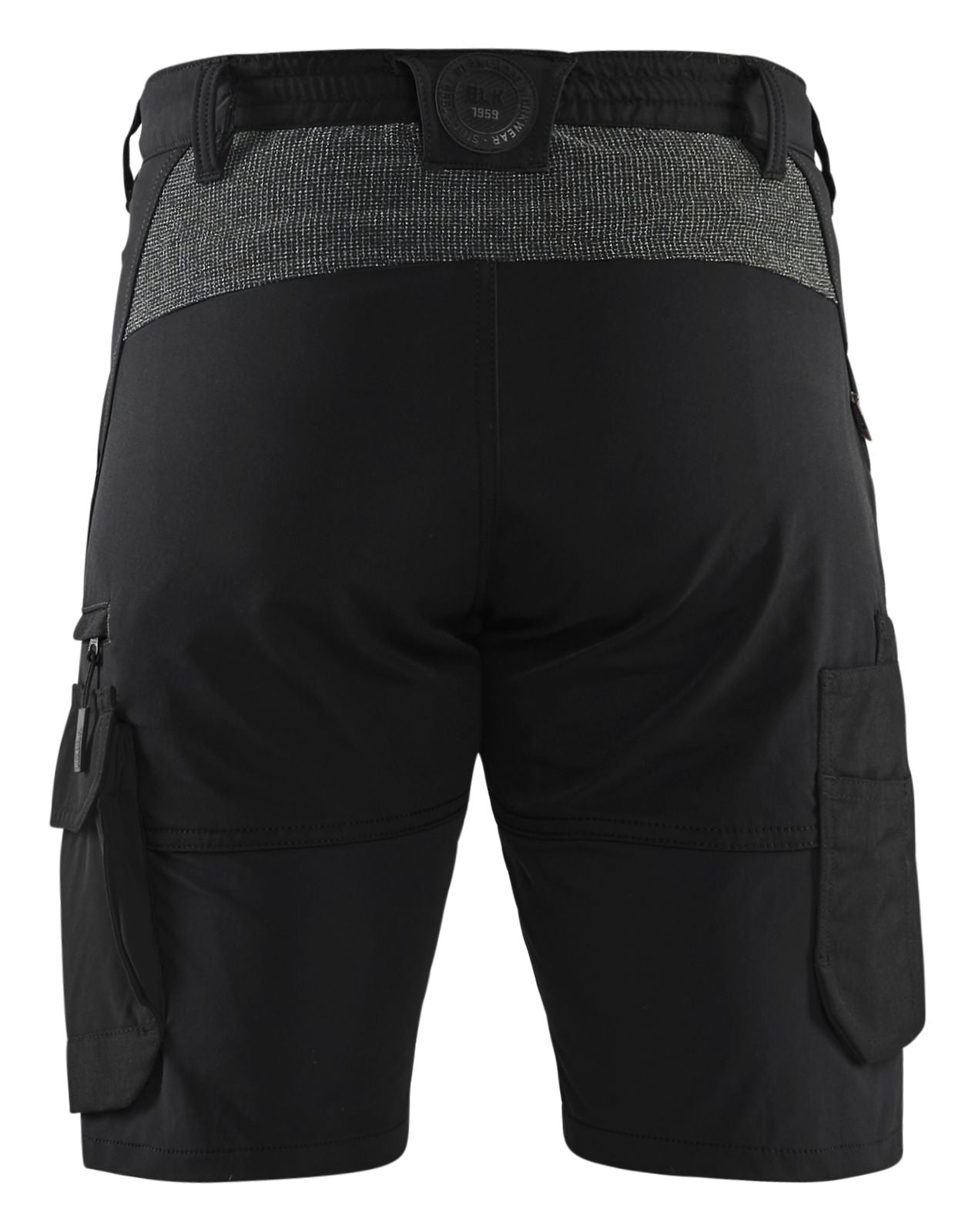 Blaklader shorts 14231645 zwart-donkergrijs(9998)