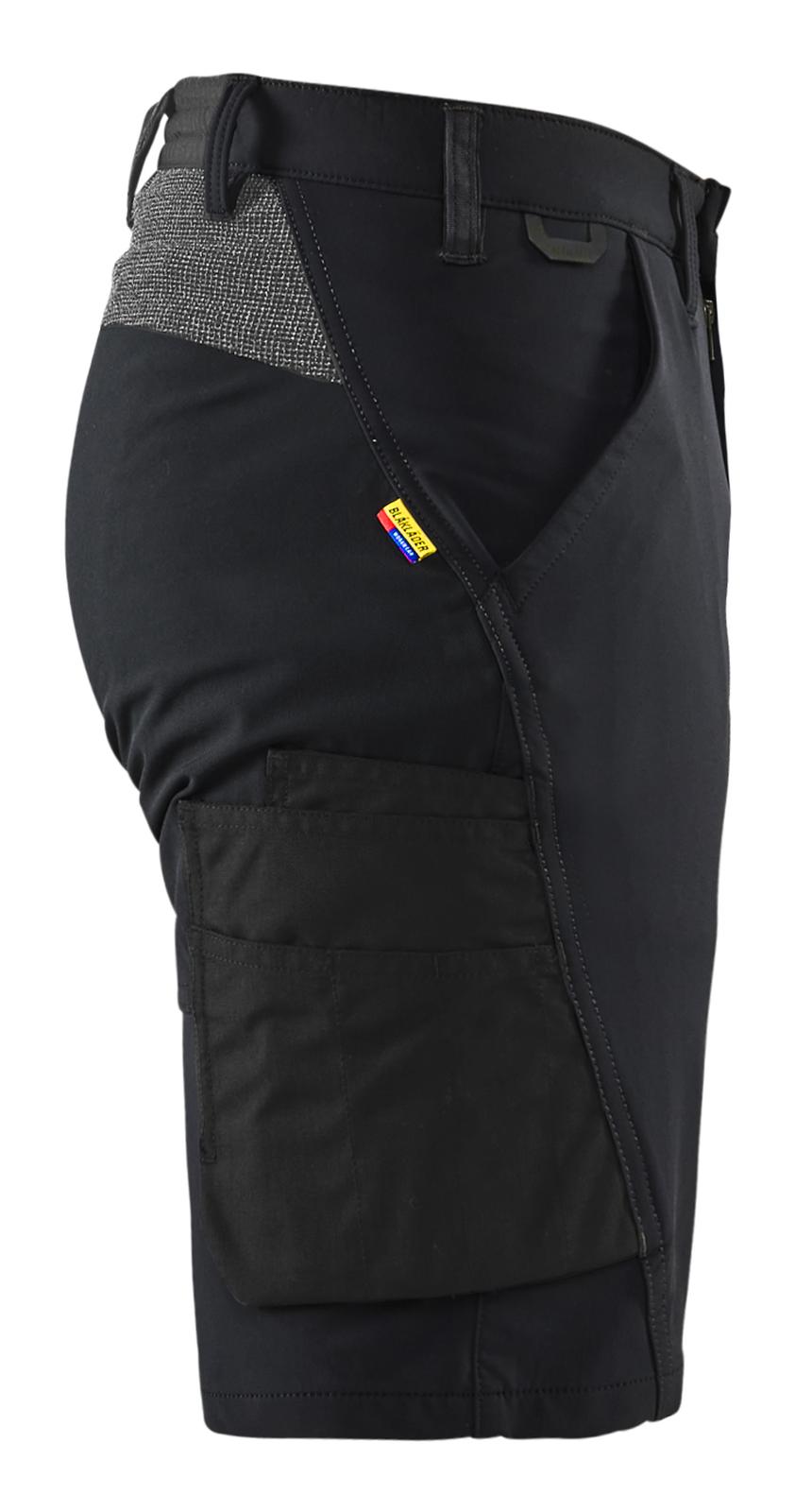 Blaklader shorts 14231645 zwart-donkergrijs(9998)
