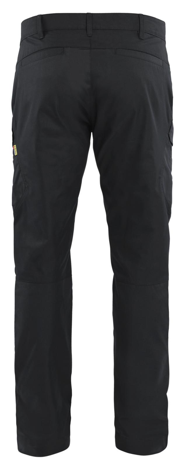 Blaklader Industrie/Service Werkbroeken 14281847 stretch zwart(9900)