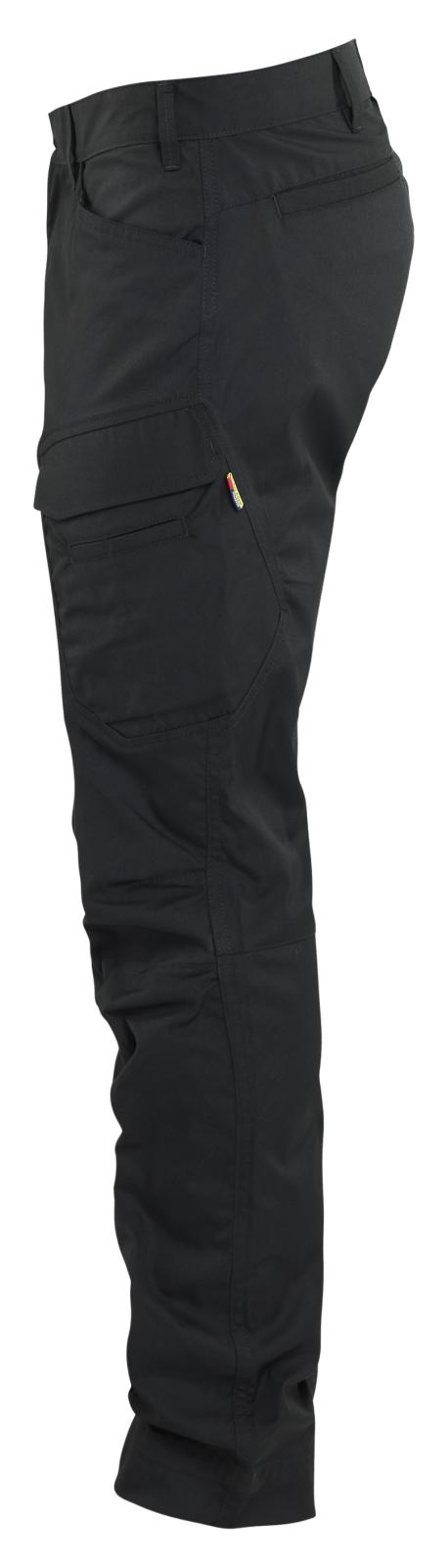 Blaklader Industrie/Service Werkbroeken 14281847 stretch zwart(9900)