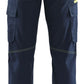Blaklader Industrie Werkbroeken 14441832 stretch reflectie donker marineblauw-fluo geel(8633)