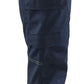 Blaklader Industrie Werkbroeken 14441832 stretch reflectie donker marineblauw-fluo geel(8633)