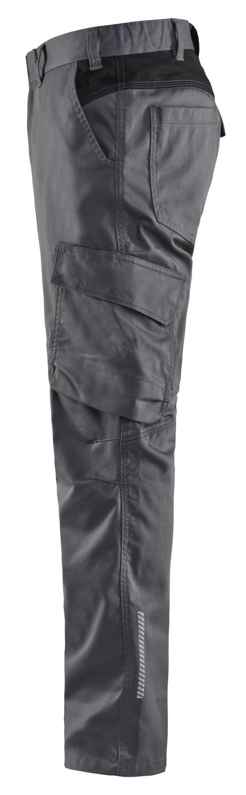Blaklader Werkbroeken 14441832 midden grijs-zwart(9699)