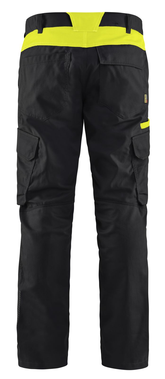 Blaklader Broeken 14441832 zwart-fluo geel(9933)