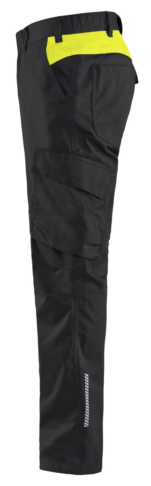 Blaklader Broeken 14441832 zwart-fluo geel(9933)