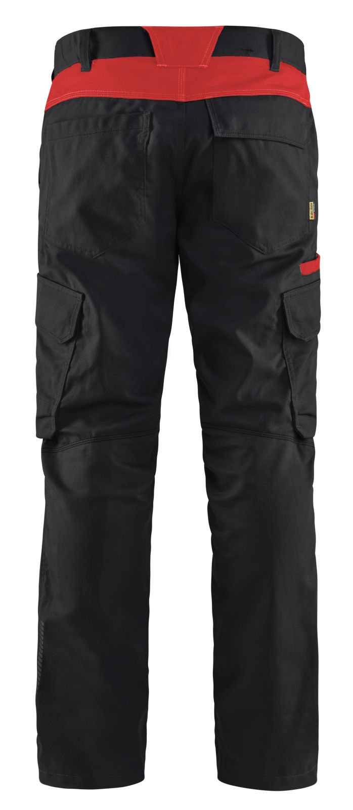 Blaklader Broeken 14441832 zwart-rood(9956)