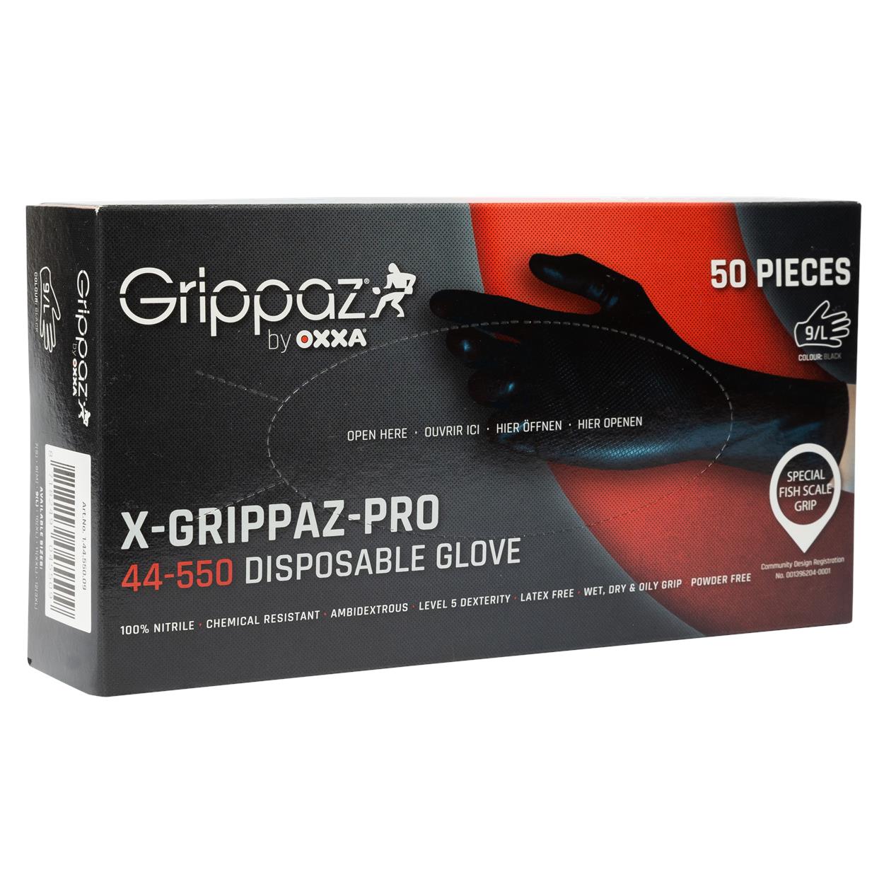 OXXA Premium Handschoen X-Grippaz-Pro 44-550 zwart
