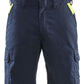 Blaklader Industrie Shorts 14461832 kort stretch reflectie donker marineblauw-fluo geel(8633)