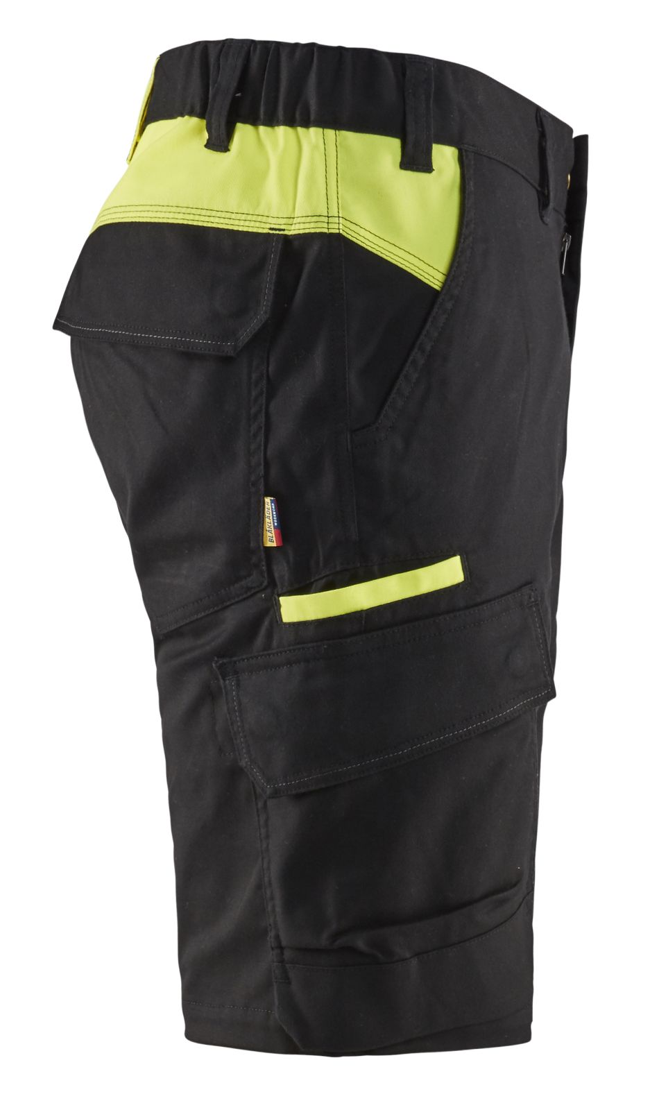 Blaklader Broeken 14461832 zwart-fluo geel(9933)