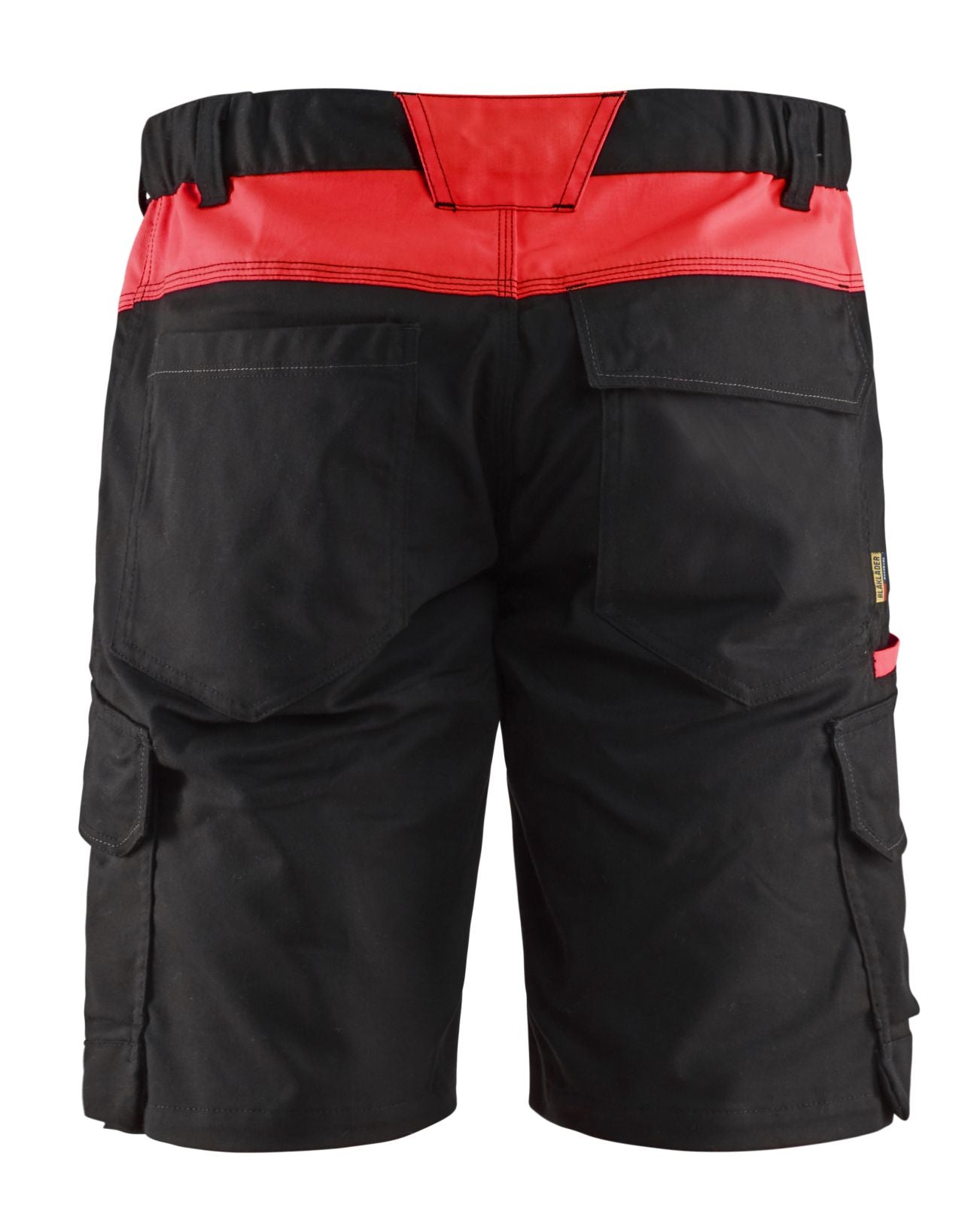 Blaklader Broeken 14461832 zwart-rood(9956)