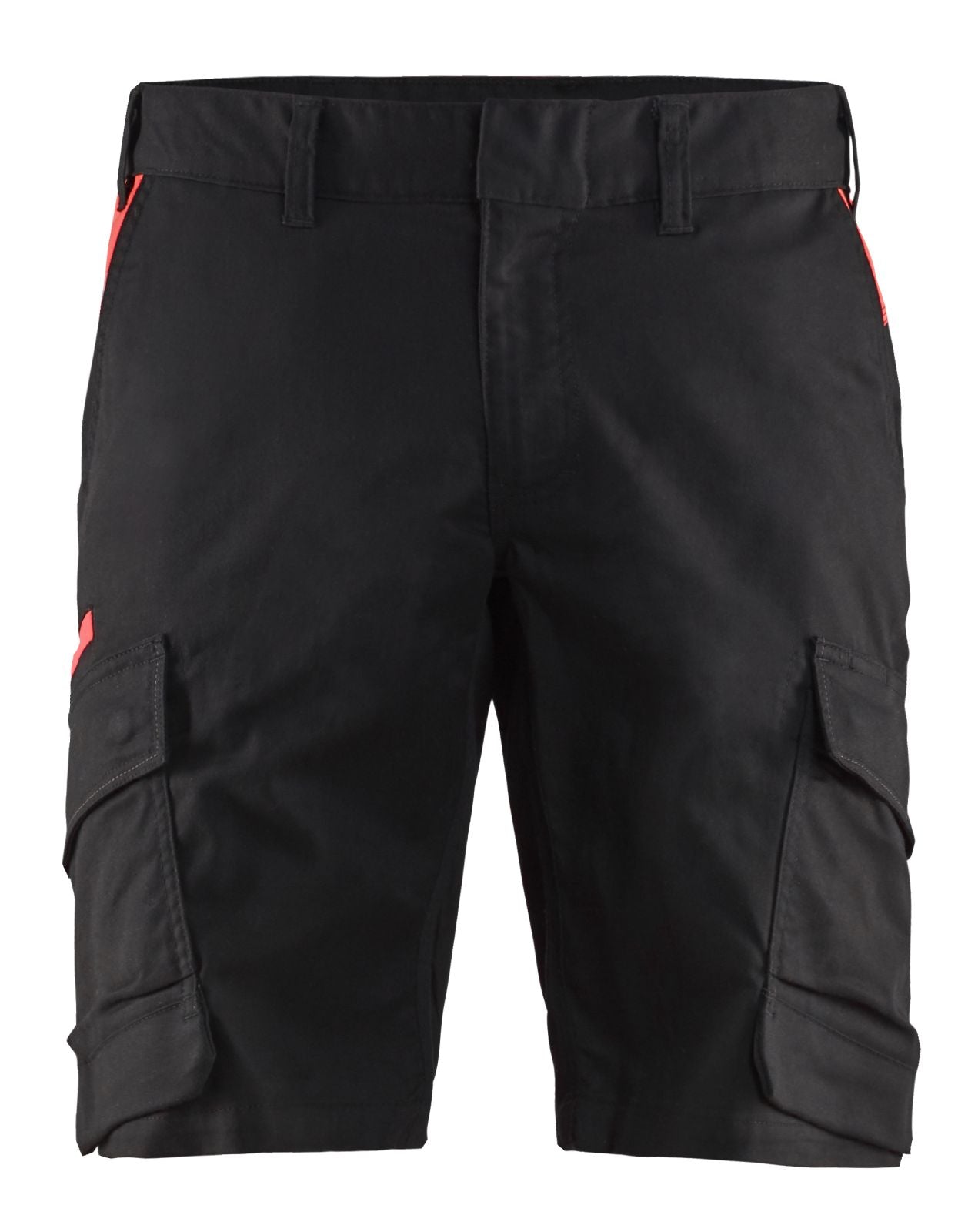 Blaklader Broeken 14461832 zwart-rood(9956)