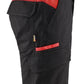 Blaklader Broeken 14461832 zwart-rood(9956)