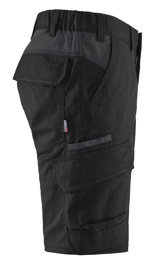 Blaklader Broeken 14461832 zwart-donkergrijs(9998)