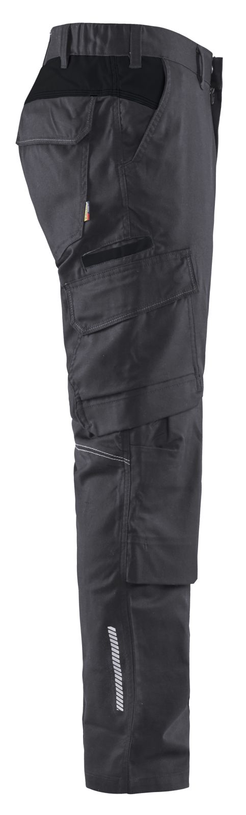 Blaklader Broeken 14481832 midden grijs-zwart(9699)