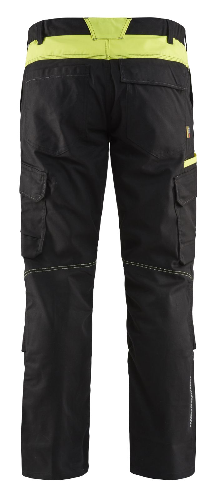 Blaklader Broeken 14481832 zwart-fluo geel(9933)
