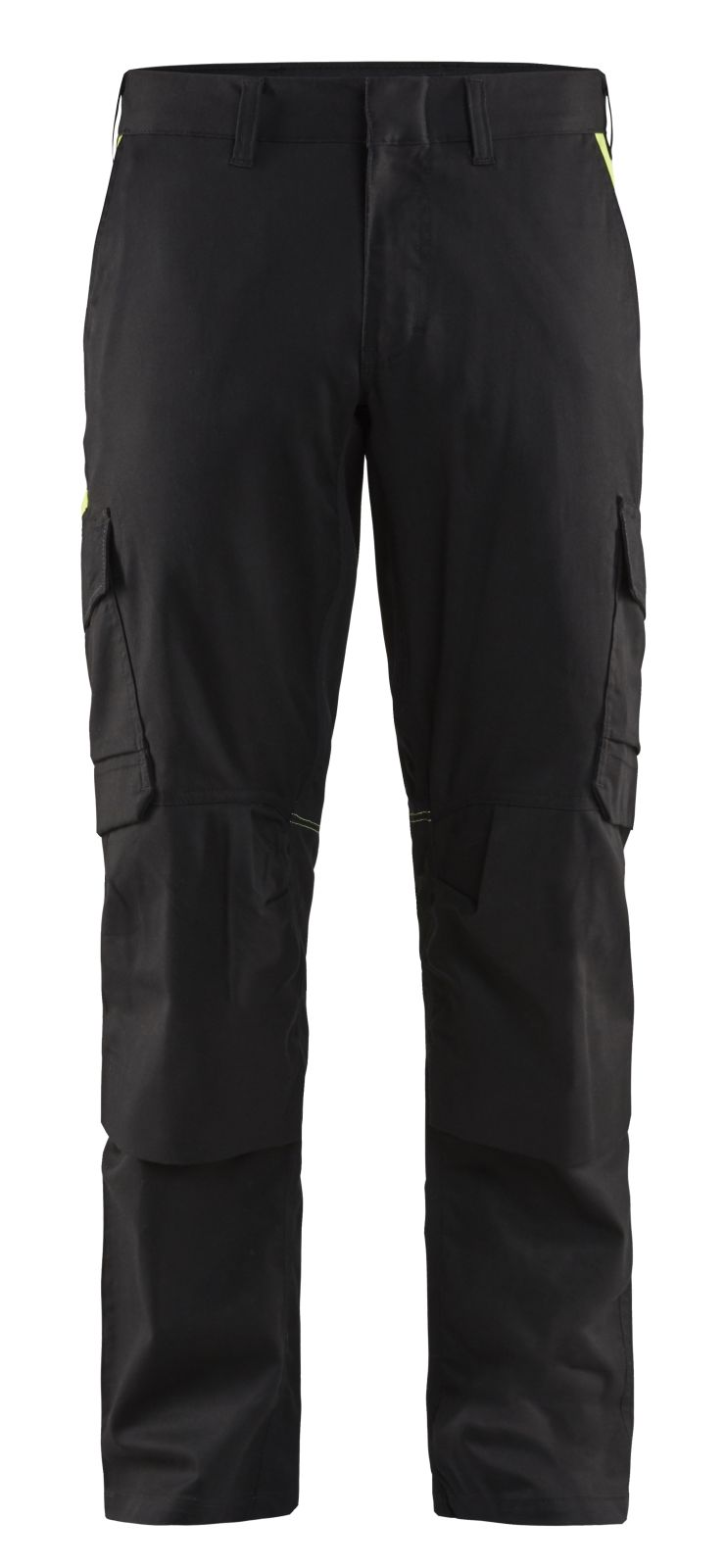 Blaklader Broeken 14481832 zwart-fluo geel(9933)