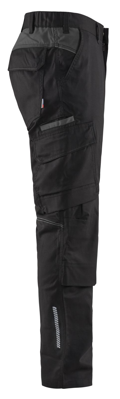 Blaklader Broeken 14481832 zwart-donkergrijs(9998)