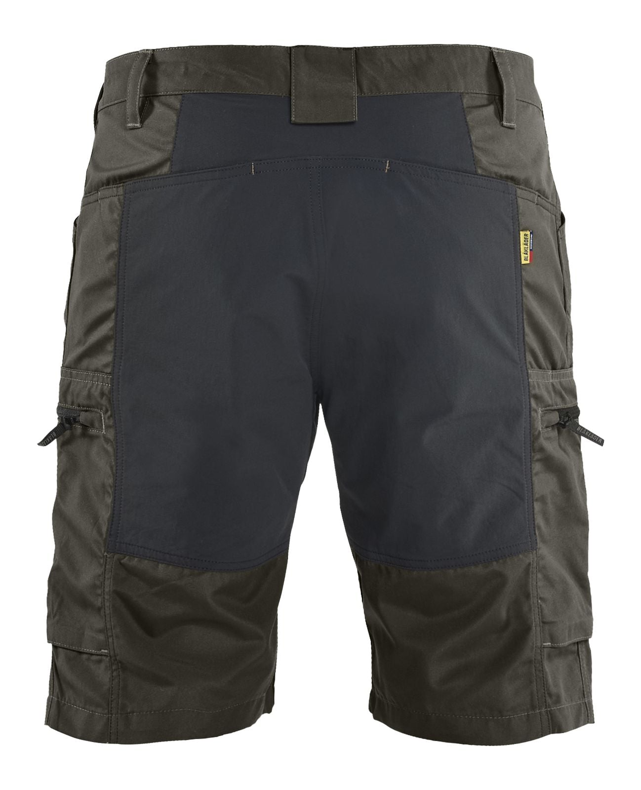 Blaklader Industrie/Service Shorts 14491845 stretch Service groen-zwart(4599)