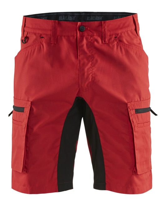 Blaklader Broeken 14491845 met Stretch rood-zwart(5699)