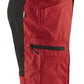 Blaklader Broeken 14491845 met Stretch rood-zwart(5699)