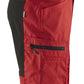 Blaklader Broeken 14491845 met Stretch rood-zwart(5699)