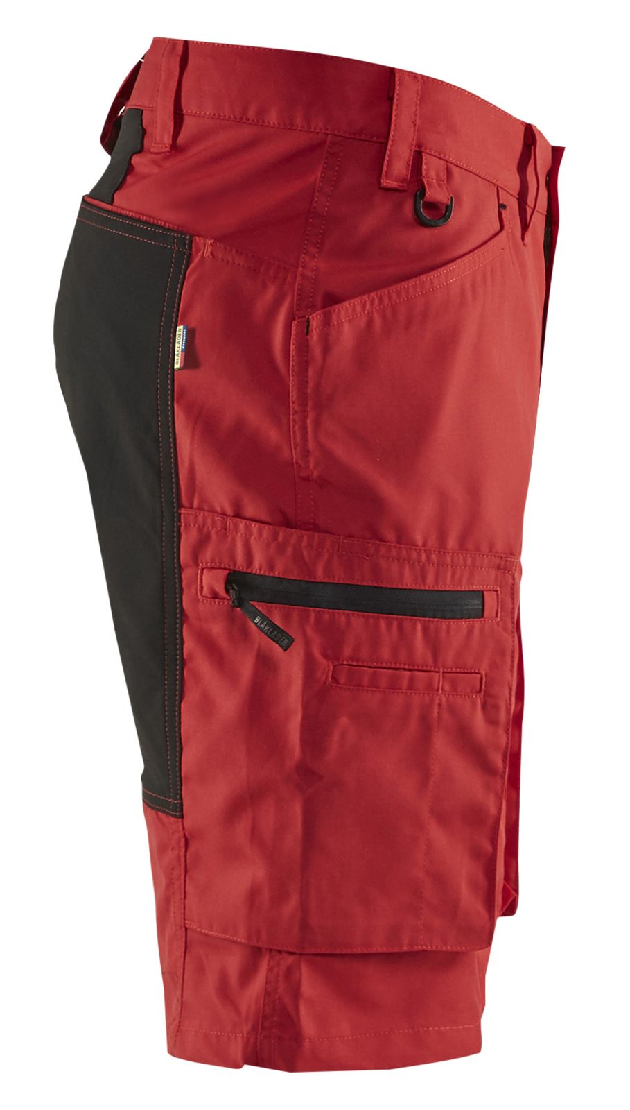 Blaklader Broeken 14491845 met Stretch rood-zwart(5699)