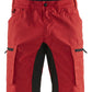 Blaklader Broeken 14491845 met Stretch rood-zwart(5699)