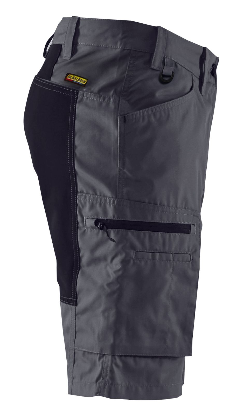 Blaklader shorts 14491845 midden grijs-zwart(9699)