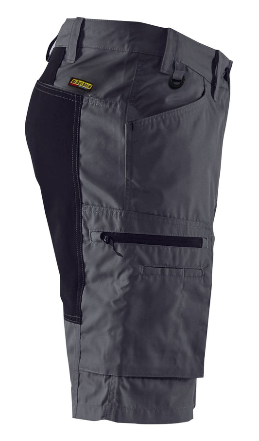Blaklader shorts 14491845 midden grijs-zwart(9699)