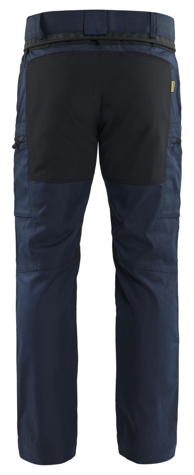 Blaklader Industrie/Service ToolRig Service Werkbroeken 14531847 stretch donker marineblauw-zwart(8699)