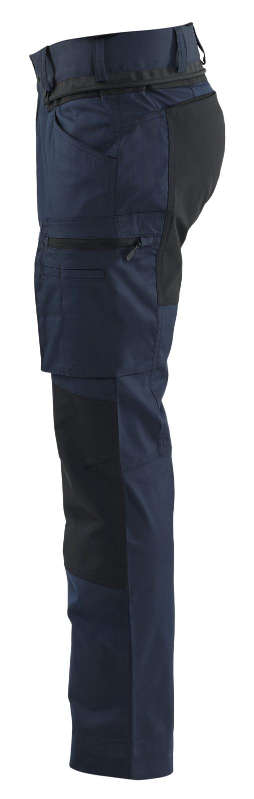 Blaklader Industrie/Service ToolRig Service Werkbroeken 14531847 stretch donker marineblauw-zwart(8699)