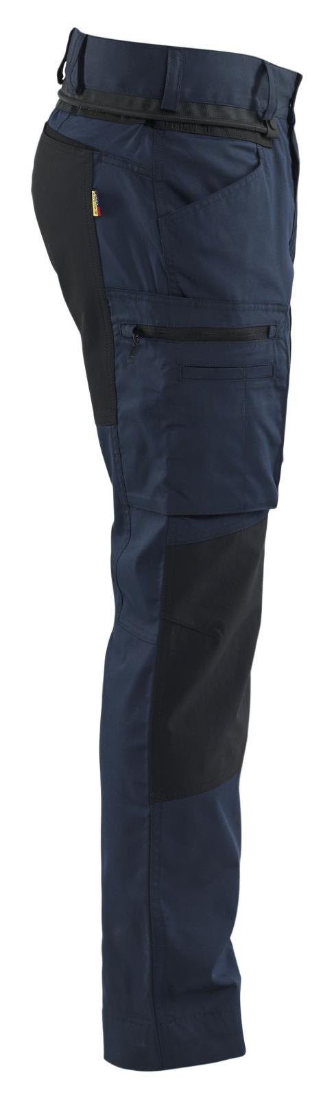 Blaklader Industrie/Service ToolRig Service Werkbroeken 14531847 stretch donker marineblauw-zwart(8699)
