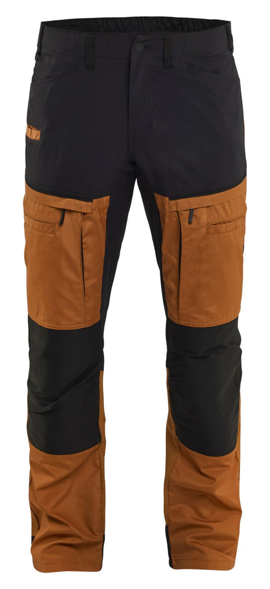 Blaklader Industrie/Service Stretch Werkbroeken 14561845 roest-zwart(4099)