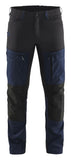 Blaklader Industrie/Service Stretch Broeken 14561845 donker marineblauw-zwart(8699)