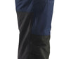 Blaklader Industrie/Service Stretch Broeken 14561845 donker marineblauw-zwart(8699)