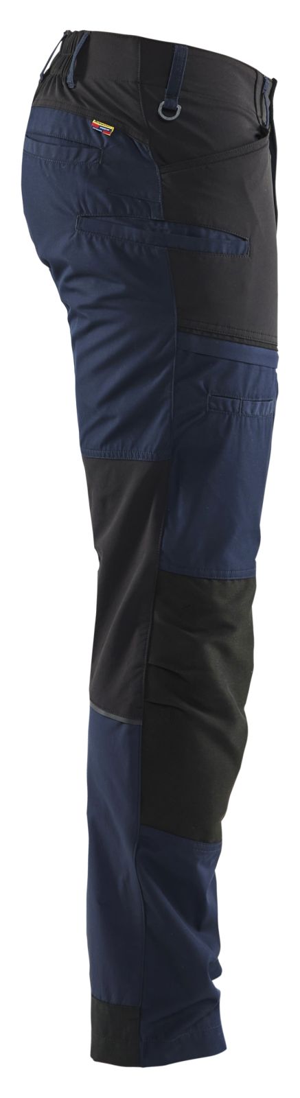 Blaklader Industrie/Service Broeken 14561845 stretch donker marineblauw-zwart(8699)