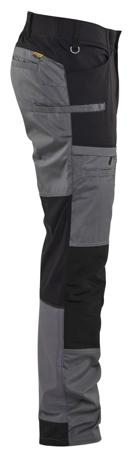 Blaklader Industrie/Service Werkbroeken 14561845 stretch midden grijs-zwart(9699)