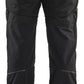 Blaklader Industrie/Service Broeken 14561845 stretch zwart-rood(9956)