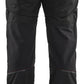 Blaklader Industrie/Service Broeken 14561845 stretch zwart-rood(9956)