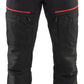 Blaklader Industrie/Service Broeken 14561845 stretch zwart-rood(9956)