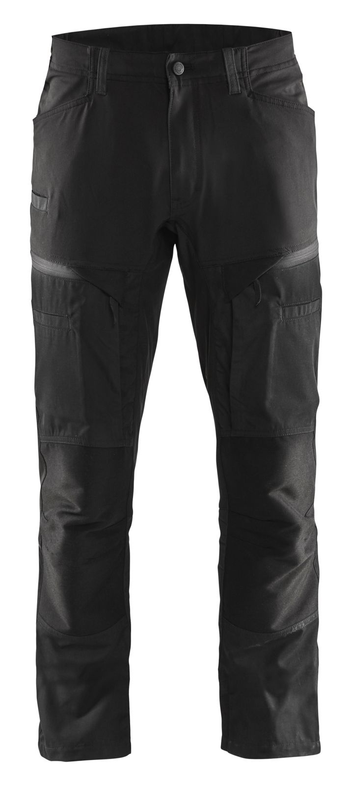 Blaklader Industrie/Service Stretch Broeken 14561845 zwart-donkergrijs(9998)