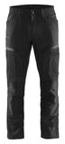 Blaklader Industrie/Service Stretch Broeken 14561845 zwart-donkergrijs(9998)